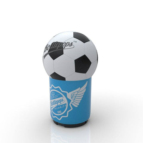Soccer Bottle Pops bottle openers with a sound file